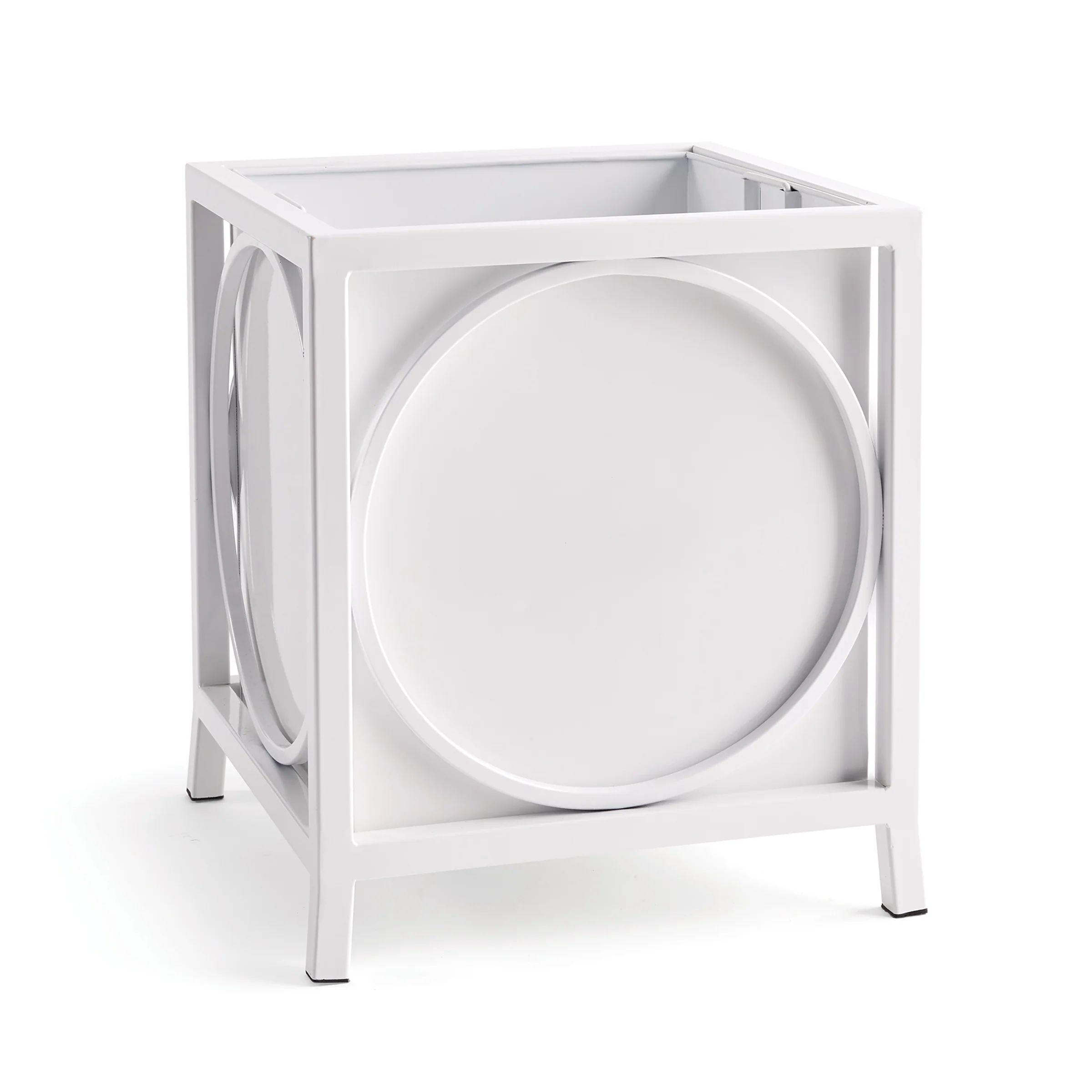 23 in. St Remy Planter, White