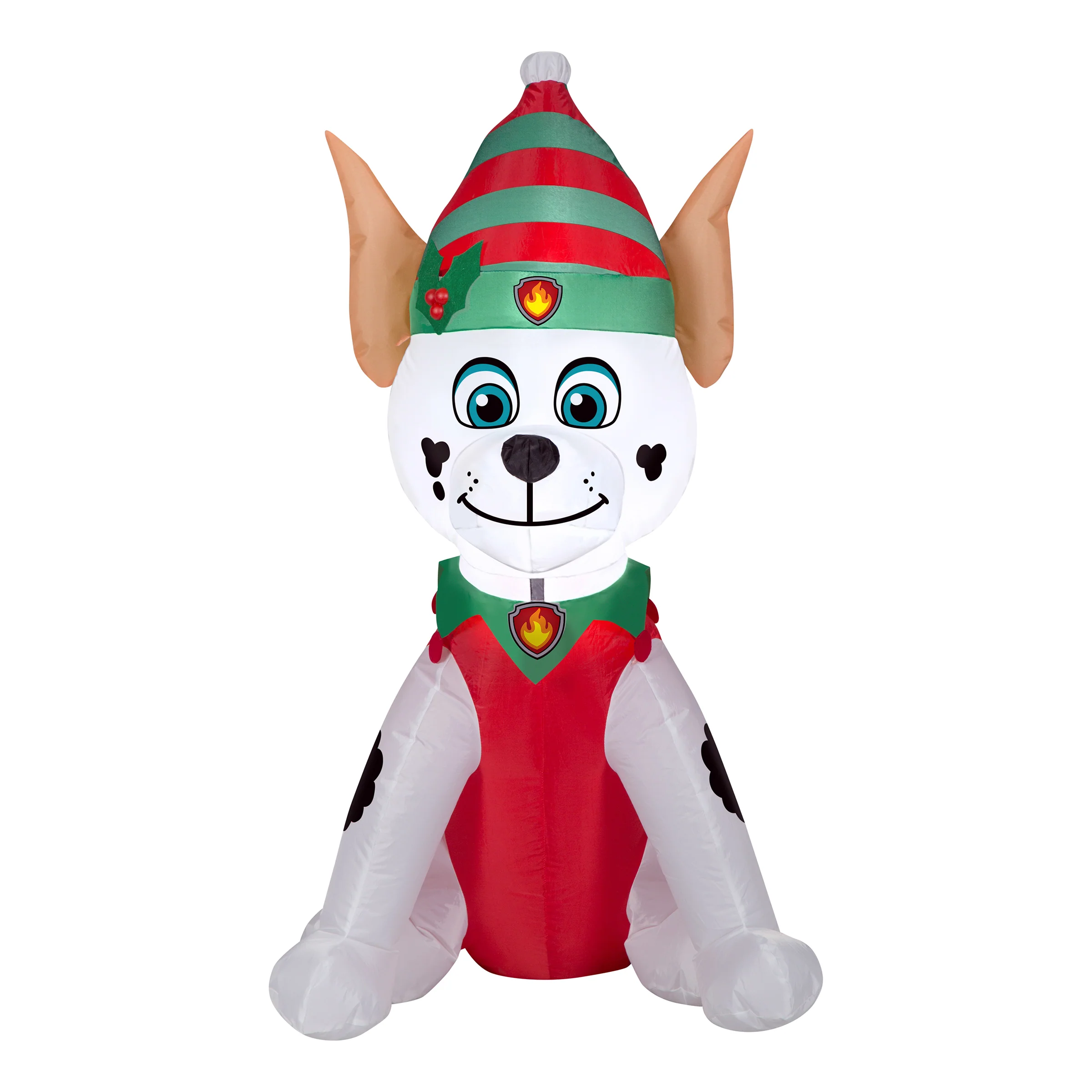 3.5 ft. Inflatable Elf Paw Patrol Marshall Dalmatian with LED Lights, Plug-In