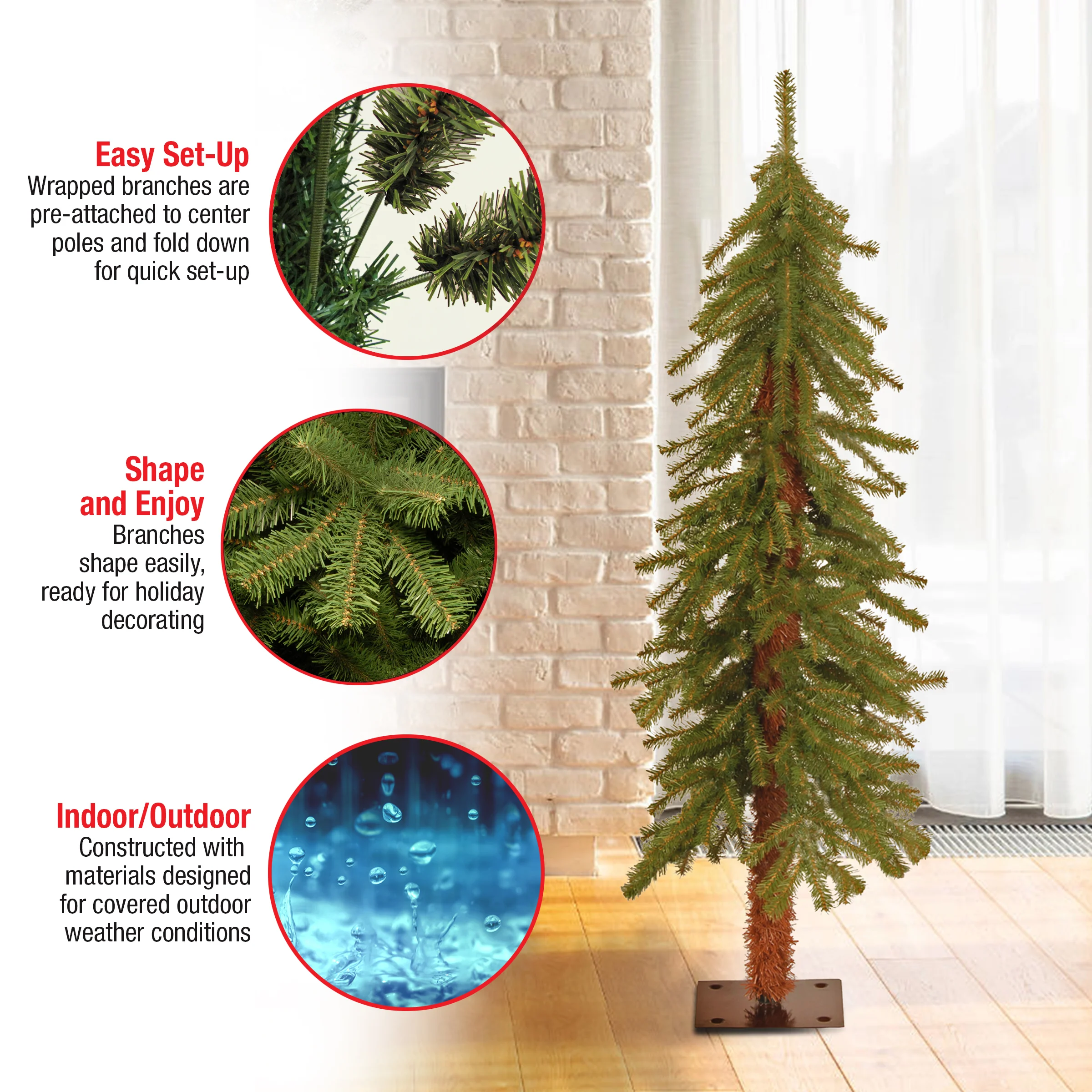 4 ft. Hickory Cedar Tree - Image 11