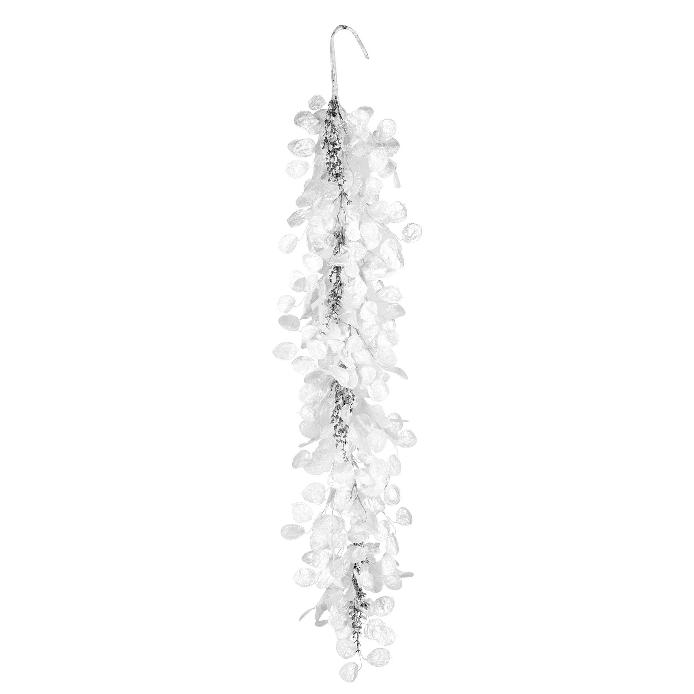 4 ft. Winter Frost White Garland - Image 5
