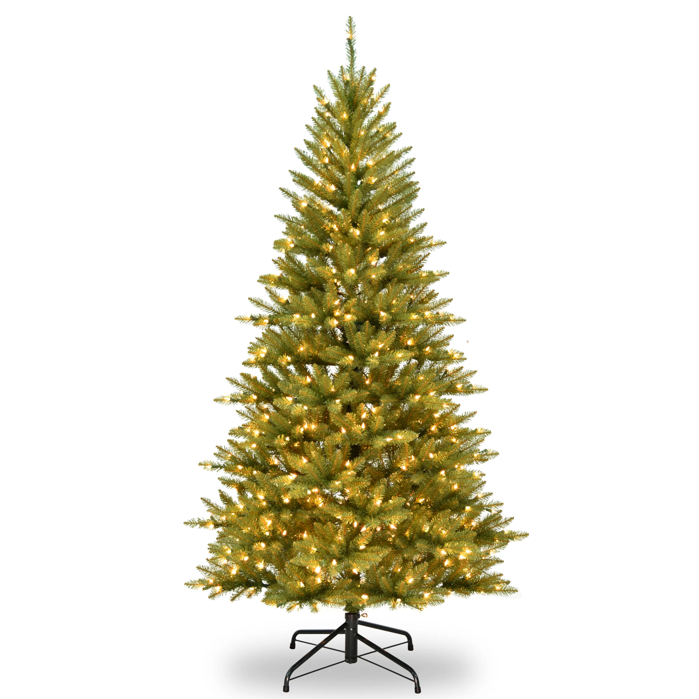 6.5 ft. Pre-Lit Asbury Fir Slim Tree