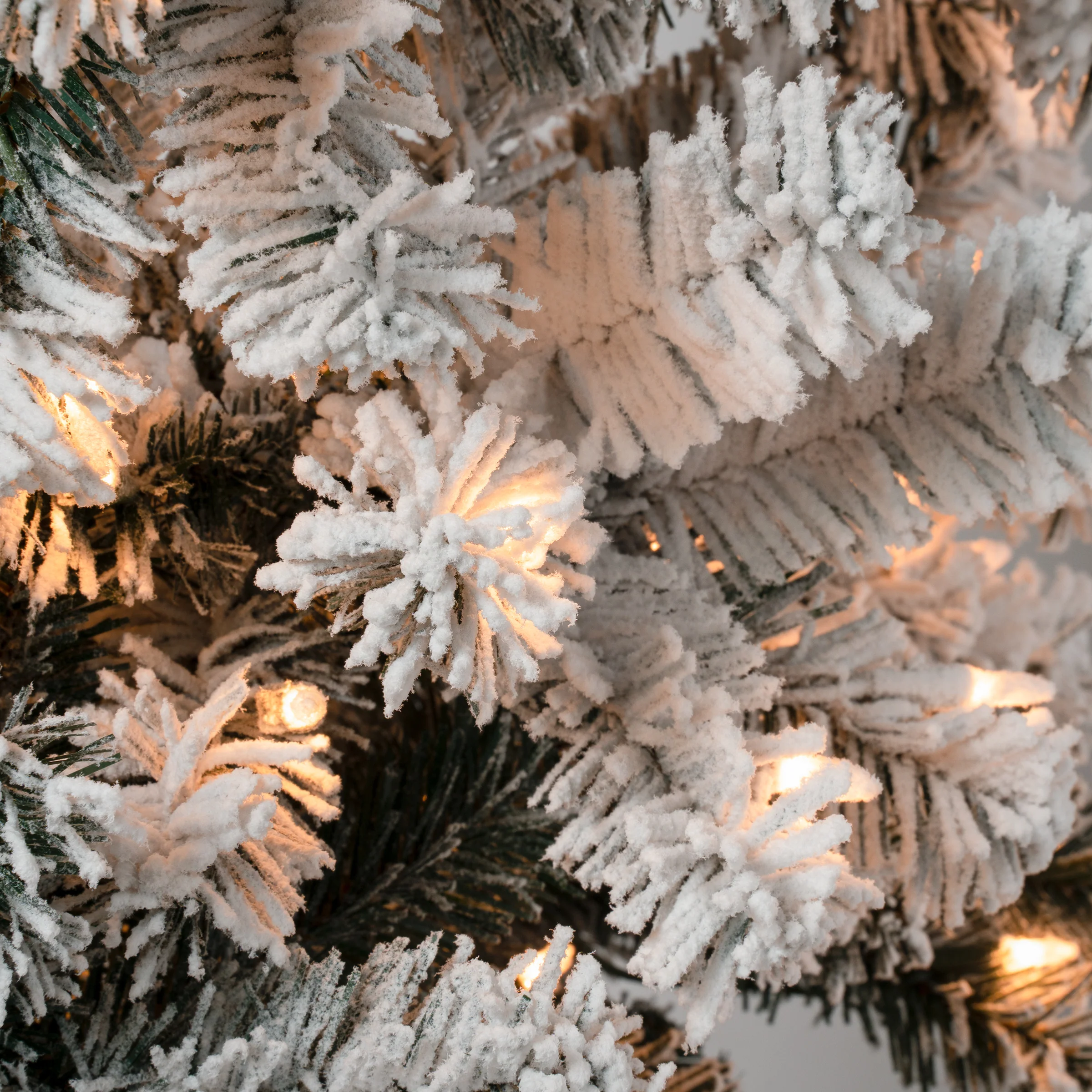 6 ft. Pre-Lit Acacia Slim Tree with Clear Lights, Plug-In - Image 3