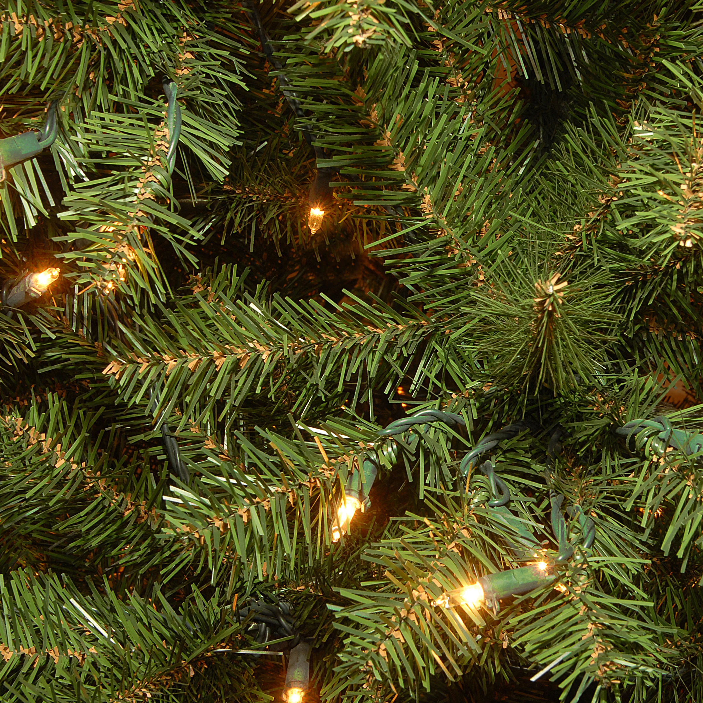 7.5 ft. Pre-Lit Aspen Spruce Slim Tree with Clear Lights, Plug-In - Image 12