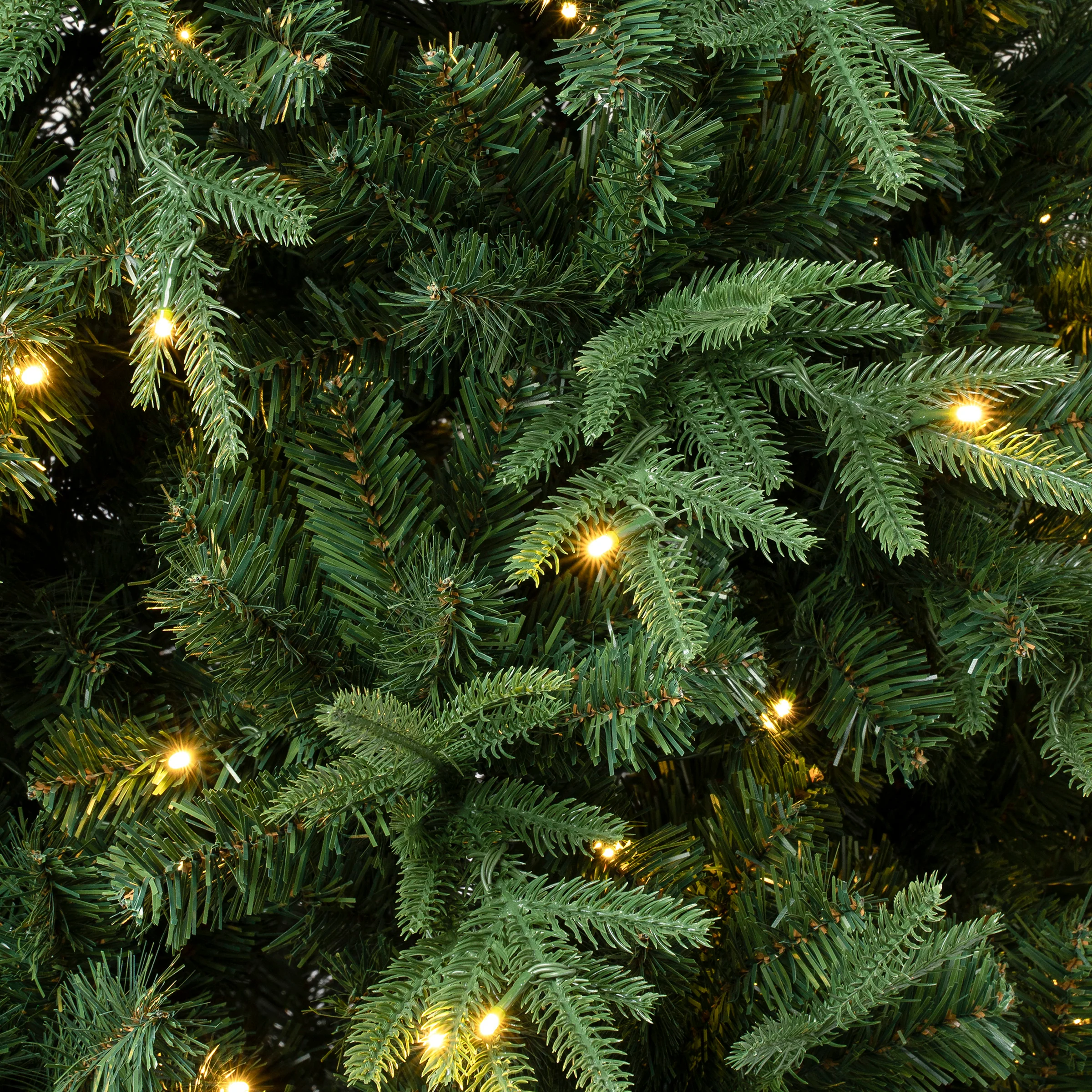 7.5 ft. Pre-Lit Duxbury Mix  Feel Real Tree with Warm White LED Lights, Plug-In - Image 3