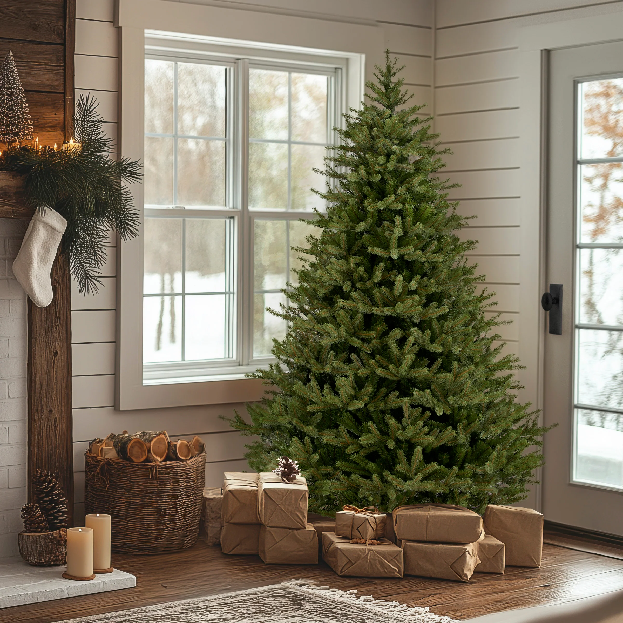 7 ft. Norway Fir Tree - Image 2