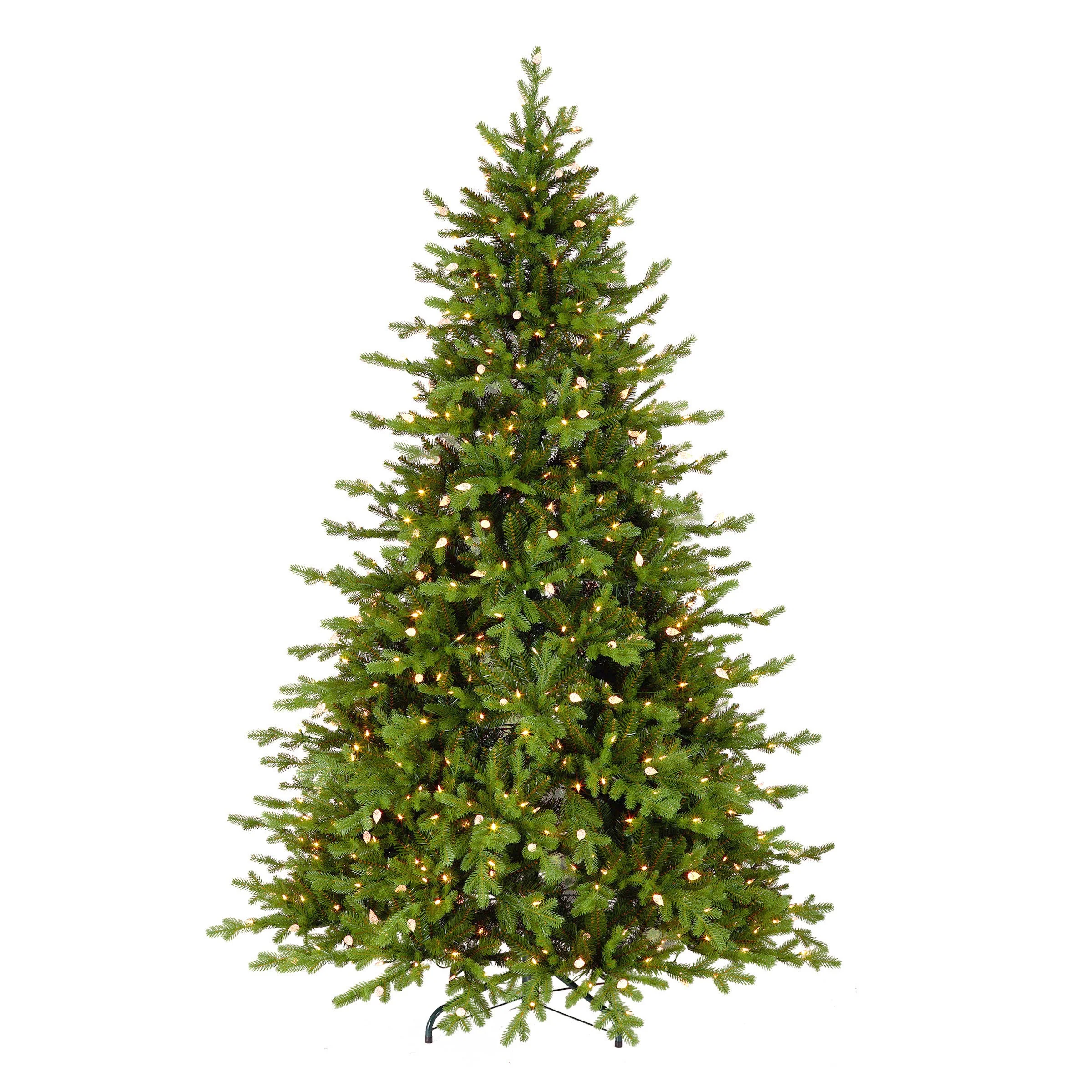 7.5 ft. Pre-Lit Vienna Fir Tree with Dual Color LED Lights, Plug-In