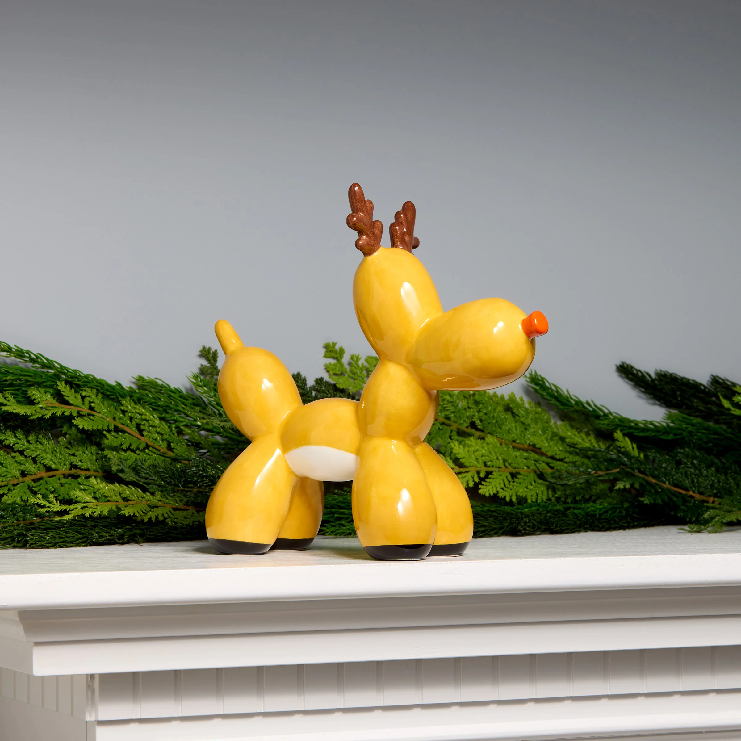 8 in. Reindeer Balloon Figurine - Image 6