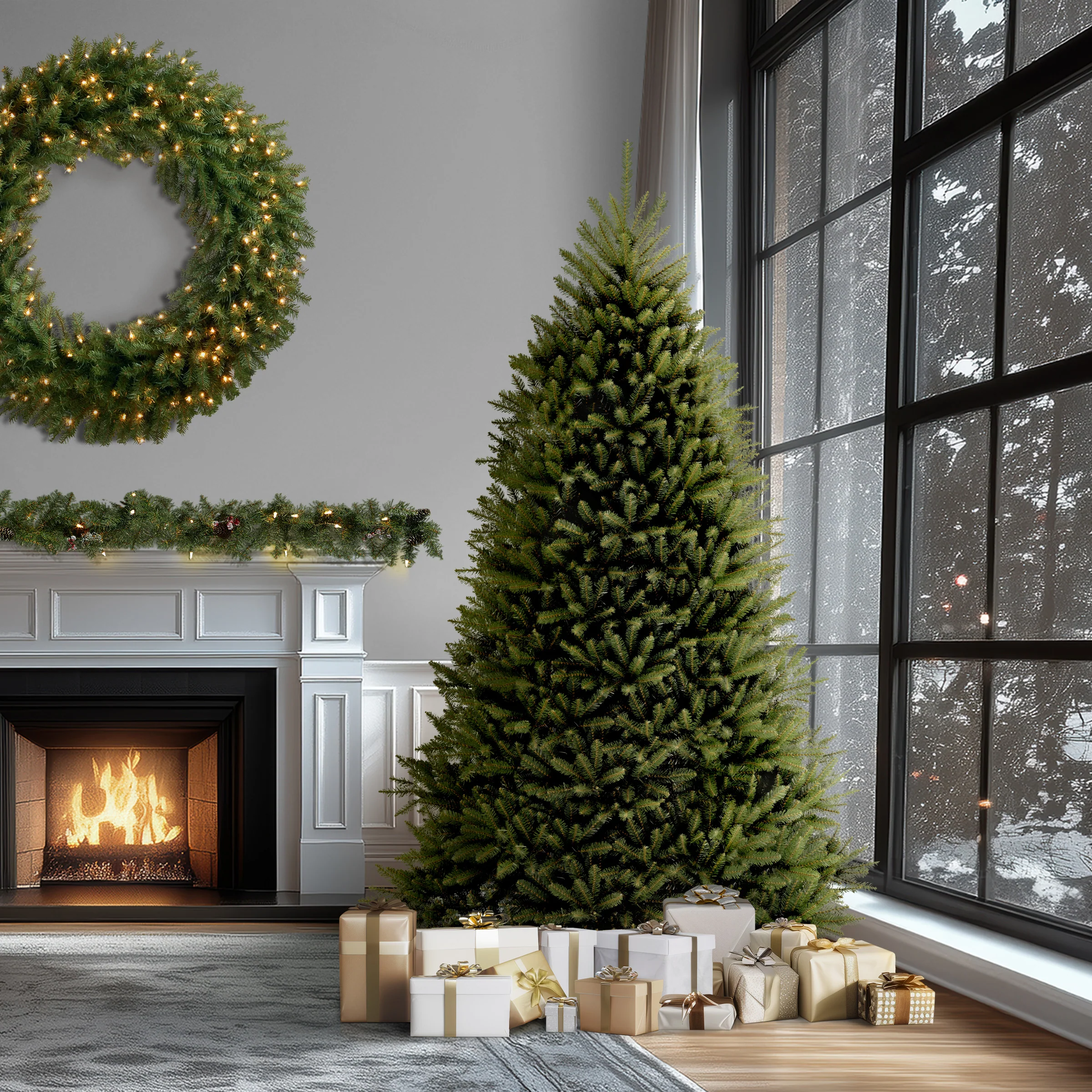 9 ft. Dunhill Fir Tree - Image 2