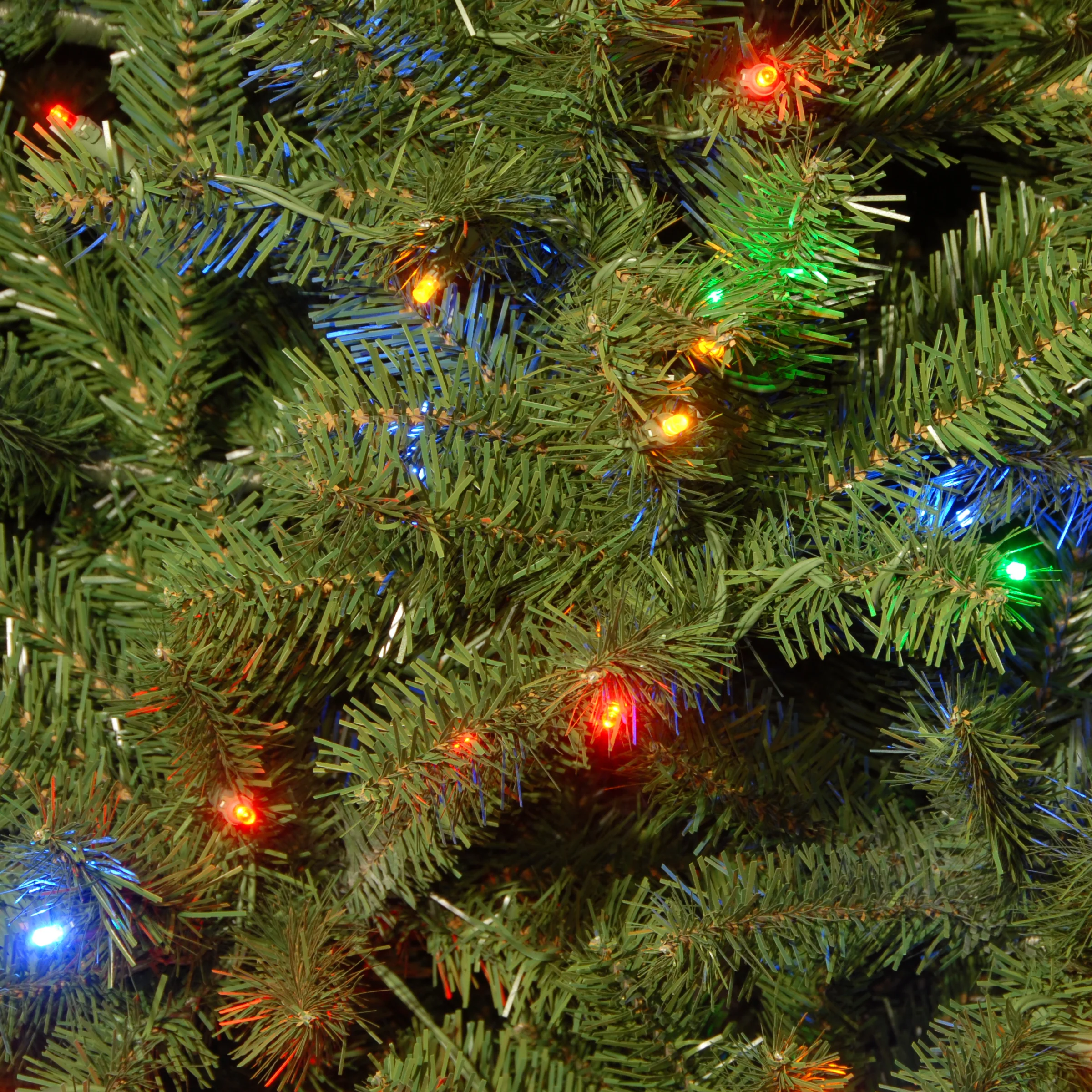 9 ft. Pre-Lit North Valley Spruce Tree with PowerConnect Dual Color LED Lights, Plug-In - Image 4