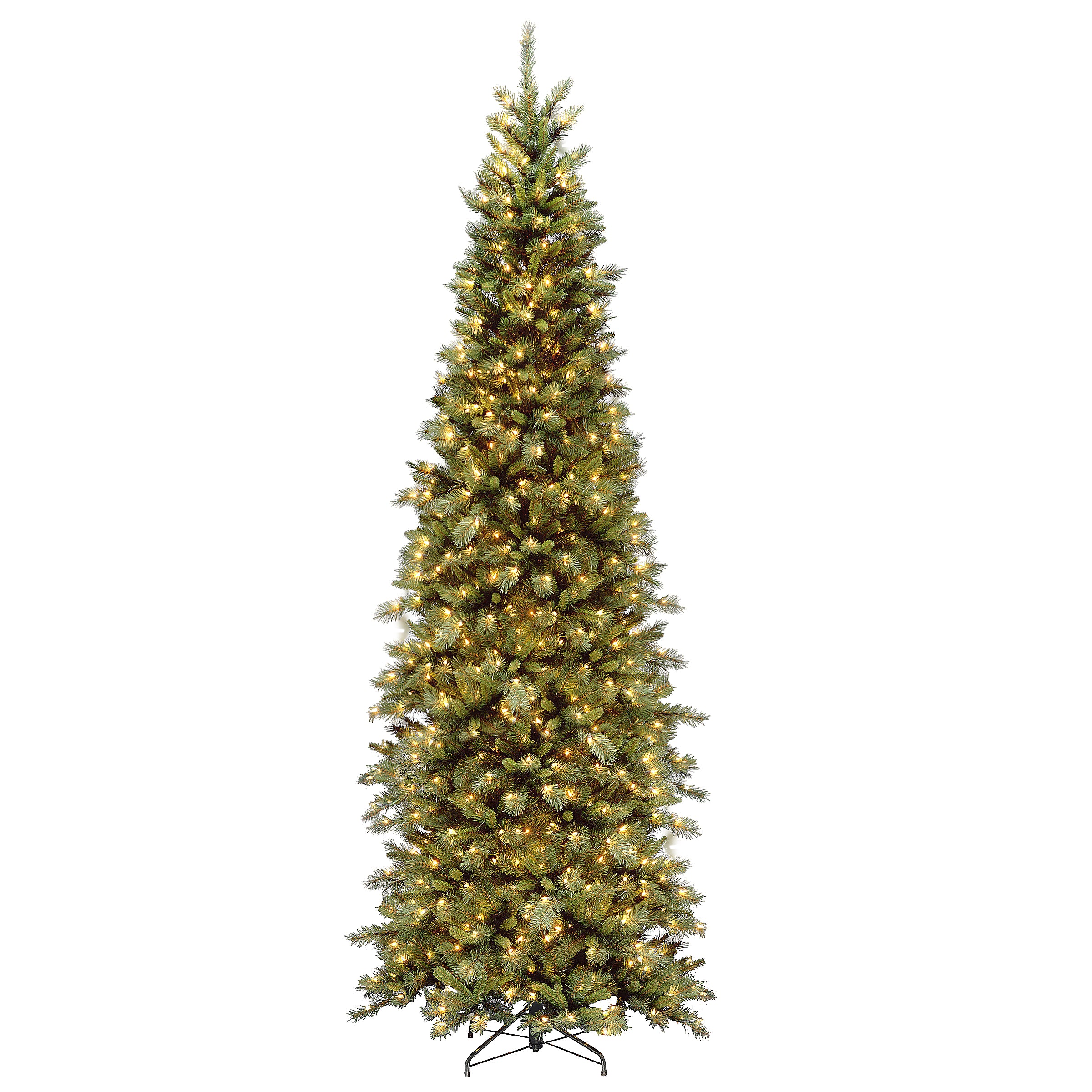 9 ft. Pre-Lit Tiffany Fir Slim Tree with Clear Lights