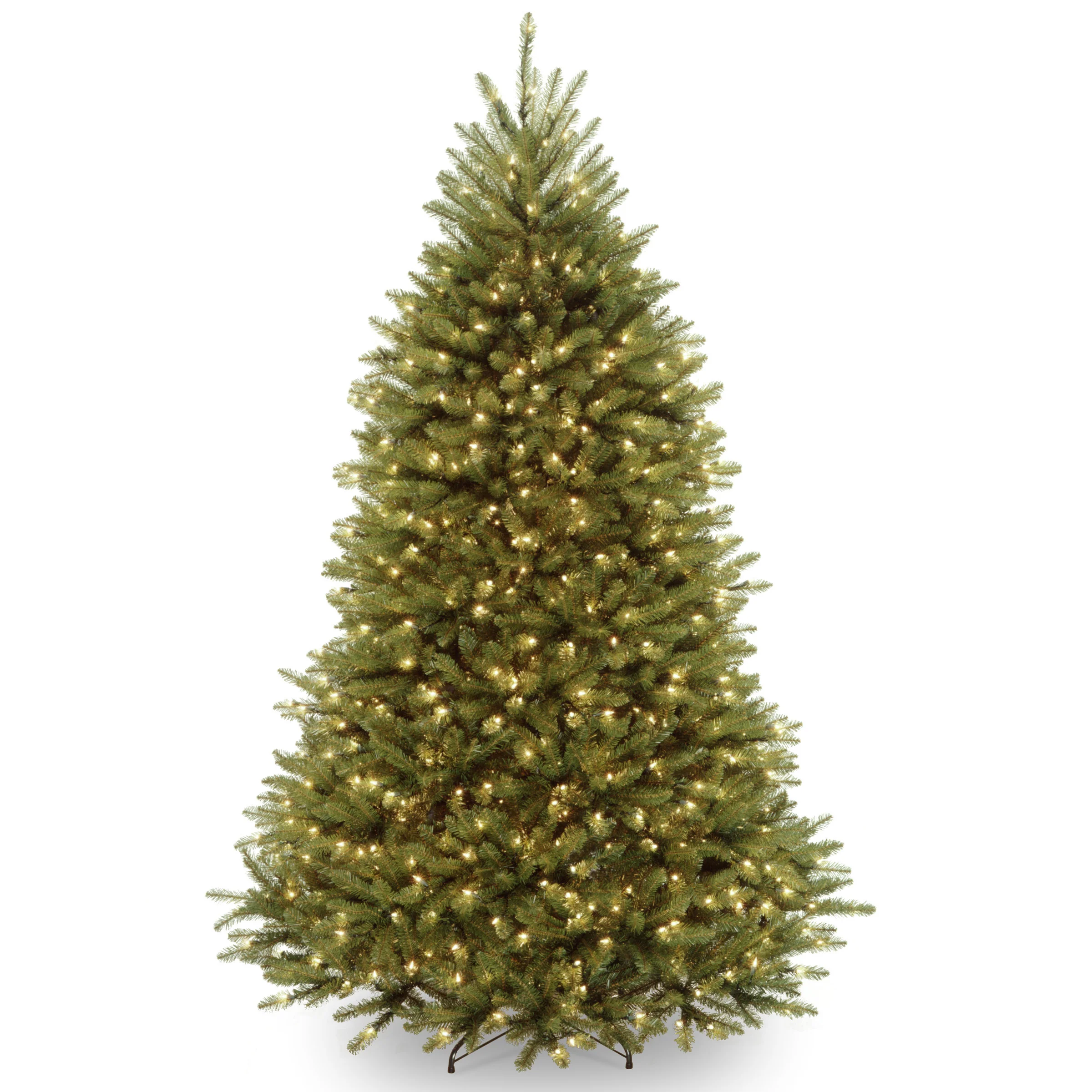 6.5 ft. Pre-Lit Dunhill Fir Tree with PowerConnect Clear Lights, Plug-In