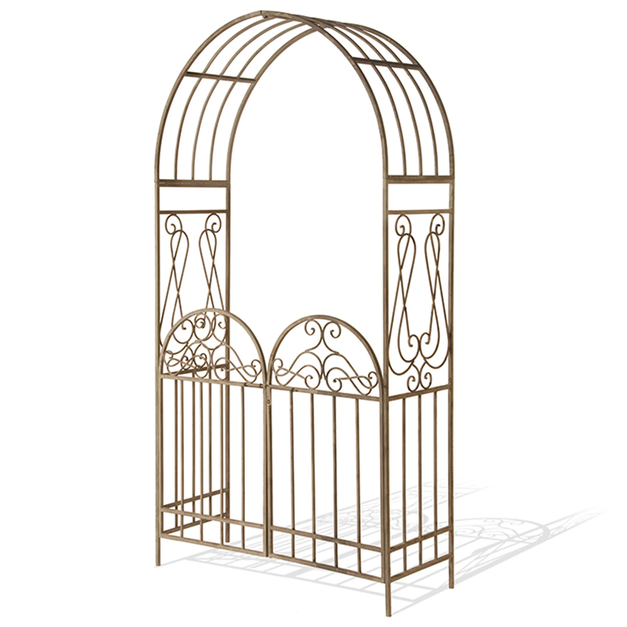 93 in. Garden Accents Gated Archway